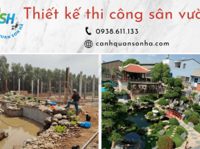 Cảnh Quan Sơn Hà - Thiết kế thi công sân vườn uy tín, chuyên nghiệp