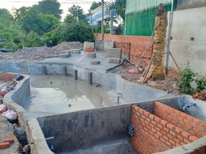 Thi công hồ cá Koi sân vườn tại Tp.HCM