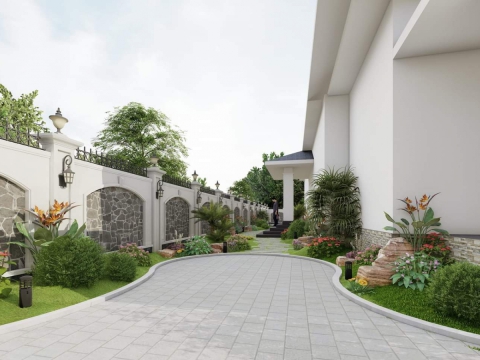 Hồ Cá Koi Sân Vườn